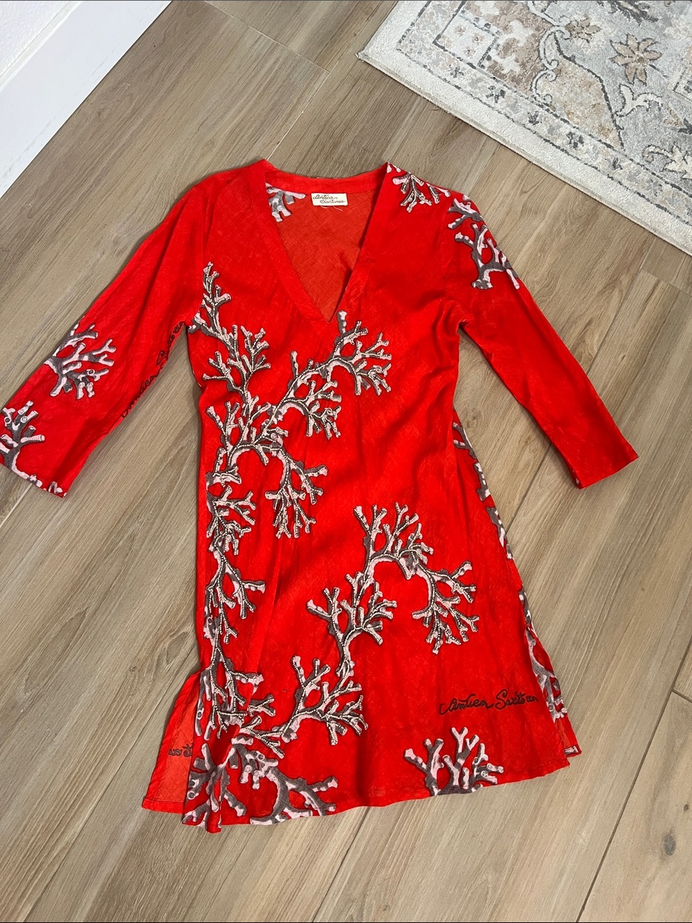 Antica Sartoria Corali tunic dress